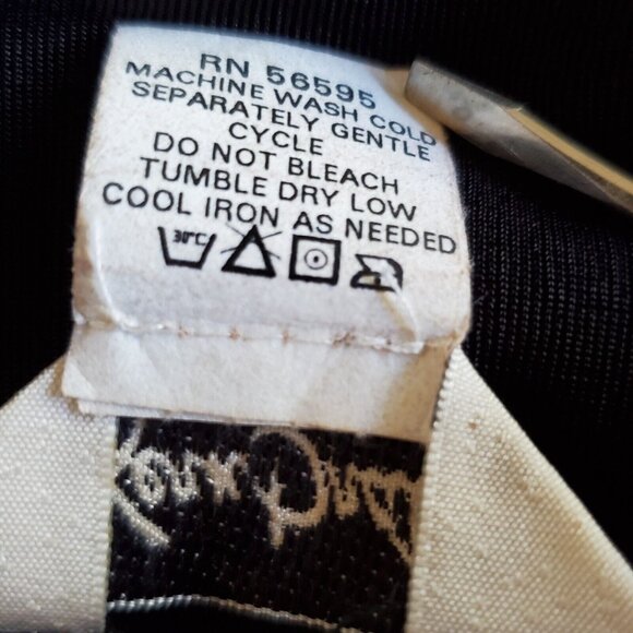 Vintage Fern Bratten Tank Tent Dress Women's 1X Black Knit Stretch Sleeveless - Picture 9 of 10